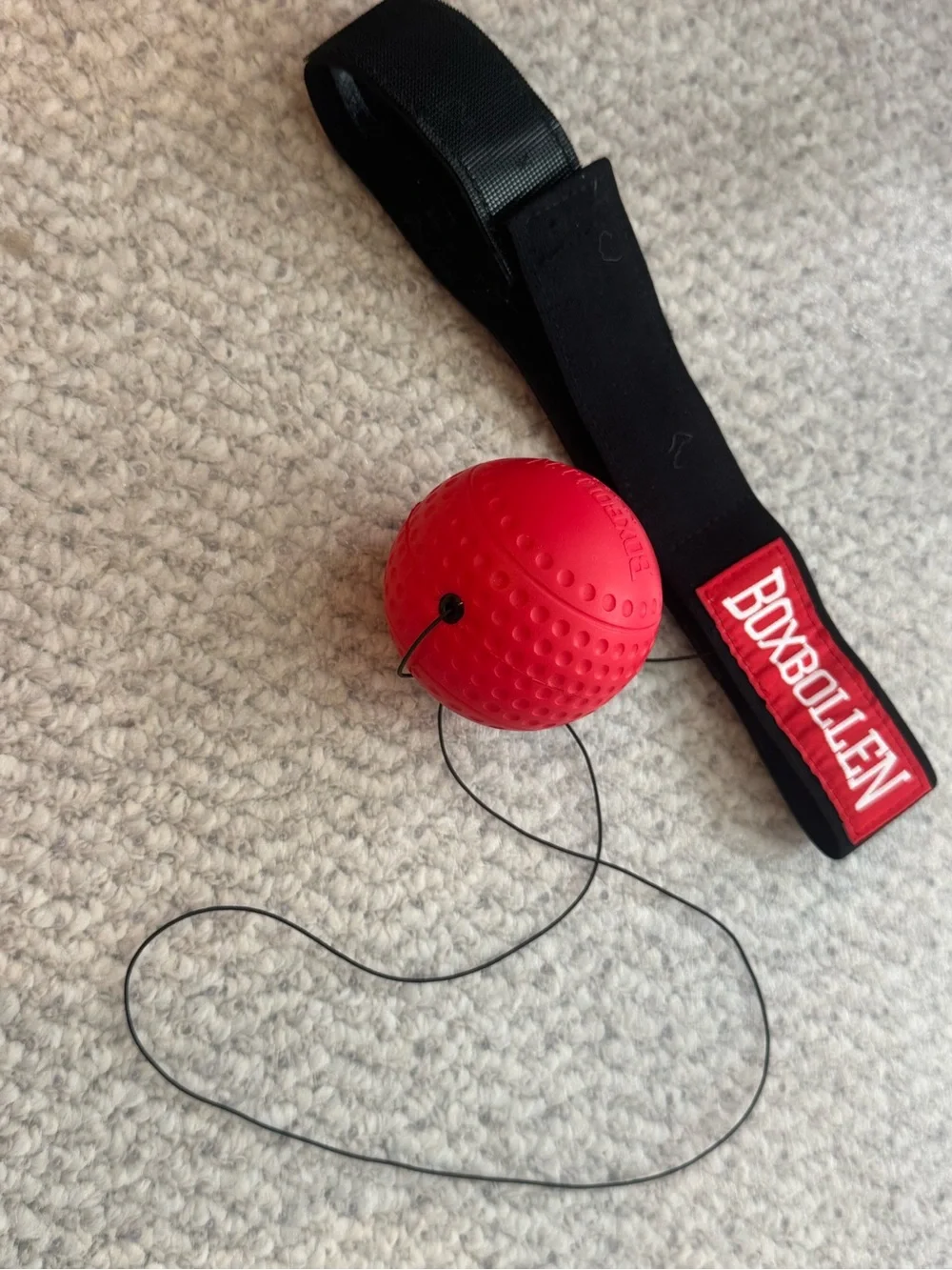BOXBOLLEN Reflex Training Ball - Red - Picture 2 of 2